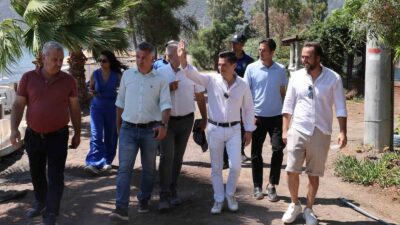 AYDIN (İHA) - HAFTA SONUNU VATANDAŞLARLA BİR ARADA GEÇİRMEYE DEVAM