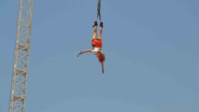 FETHİYE’DE "BUNGEE JUMPİNG" İLE HEYECAN DORUKLARDA