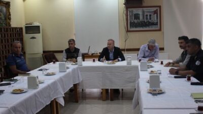 KÖYCEĞİZ ORMAN İŞLETME MÜDÜRLÜĞÜ TOPLANTI SALONUNDA, ORMAN YANGINLARIYLA MÜCADELE KAPSAMINDA