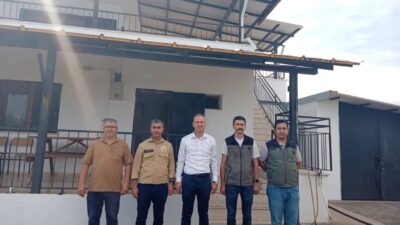 KÖYCEĞİZ’DE YANGINLA MÜCADELE ÇALIŞMALARI YERİNDE TAKİP EDİLİYOR