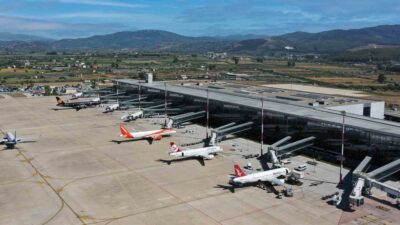 MİLAS-BODRUM HAVALİMANI 6 AYDA 1 MİLYON 574 BİN YOLCUYA HİZMET