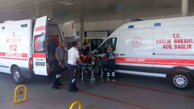 MUĞLA'NIN ULA İLÇESİNE BAĞLI AKYAKA MAHALLESİ'NDE YAŞANAN TRAFİK KAZASINDA ŞU