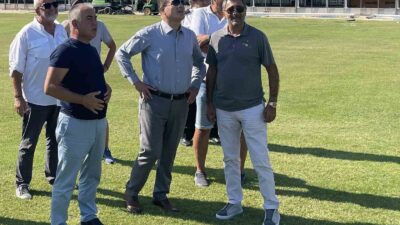 MUĞLA VALİSİ İDRİS AKBIYIK, BODRUM STADYUMUNU İNCELEDİ