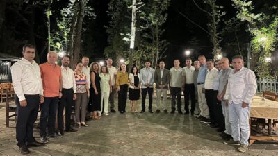 MUĞLA'NIN ORTACA İLÇESİNDE KAYMAKAM KENAN AKTAŞ'IN EV SAHİPLİĞİNİ YAPTIĞI GECEDE