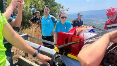 MARMARİS KARAYOLU SAKARTEPE RAMPASINDA İNİŞ HALİNDE OLAN 48 FP 270