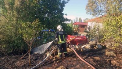 MUĞLA BÜYÜKŞEHİR BELEDİYESİ’NİN KIRSAL ALANLARDA YANGINA KISA SÜREDE MÜDAHALE EDİLMESİ