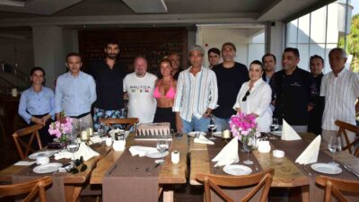 BODRUM AZKA OTEL'İN YÖNETİM KURULU BAŞKANI BÜLENT KAYA, YAKIN DOSTLARI