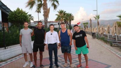 UZUNYALI'DA İNCELEMELERDE BULUNAN MARMARİS BELEDİYE BAŞKANI ACAR ÜNLÜ, SEZON ÖNCESİ