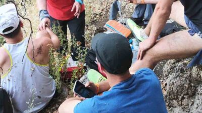 MUĞLA’NIN MARMARİS İLÇESİNDE KARİA KÜLTÜR YOLUNDA YÜRÜYÜŞE ÇIKAN ÜÇ RUS