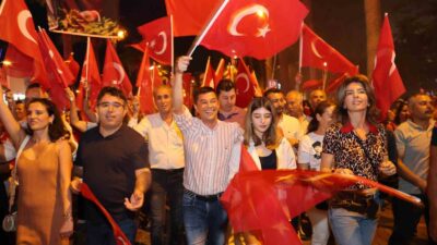 MUĞLA (İHA) - MARMARİS BELEDİYE BAŞKANI ACAR ÜNLÜ, 30 AĞUSTOS