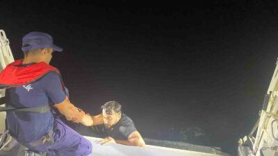 MUĞLA’NIN BODRUM İLÇESİNDE 50 GÖÇMEN KURTARILDI, 10 GÖÇMEN YAKALANDI.