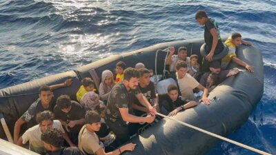 MUĞLA’NIN DATÇA İLÇESİ AÇIKLARINDA İKİ AYRI DÜZENSİZ GÖÇMEN OLAYINDA 36