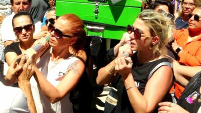 MUĞLA'NIN MENTEŞE İLÇESİNDE EŞİ TARAFINDAN ÖLDÜRÜLEN SENEM KIVRIK SON YOLCULUĞUNA