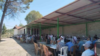 MUĞLA’NIN MENTEŞE İLÇESİNE BAĞLI GÖKTEPE MAHALLESİ’NDE, HALK MEVSİMİN KURAK GEÇMESİ