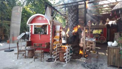 MUĞLA'NIN FETHİYE İLÇESİNDE BİR KAFEDE MEYDANA GELEN TÜP PATLAMASI SONRASI