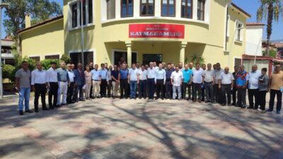 KÖYCEĞİZ KAYMAKAMI MASLAK MUHTARLAR İLE BİR ARAYA GELDİ