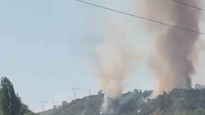 MUĞLA’NIN KÖYCEĞİZ İLÇESİ BEYOBASI MEVKİİNDE SAAT 11.00SIRALARINDA BAŞLAYAN ORMAN YANGININA