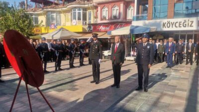 KÖYCEĞİZ’DE 30 AĞUSTOS ZAFER BAYRAMI TÖRENLE KUTLANDI