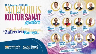 MUĞLA (İHA) - MARMARİS BELEDİYESİ TARAFINDAN DÜZENLENECEK ‘ZAFERDEN BARIŞA MARMARİS