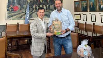 MUĞLA (İHA) - MARMARİS BELEDİYE BAŞKANI ACAR ÜNLÜ, RODOS BELEDİYE