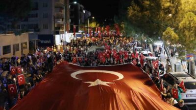 MUĞLA'NIN MENTEŞE İLÇESİNDE 30 AĞUSTOS ZAFER BAYRAMI, BÜYÜK BİR COŞKU