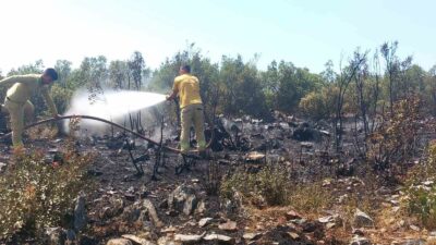 MUĞLA’NIN MENTEŞE İLÇESİ İKİZCE MAHALLESİ MOBOLLA ANTİK KENTİ YOLU ÜZERİNDE