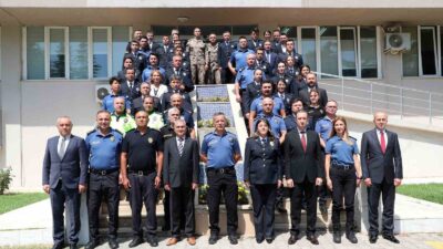 MUĞLA EMNİYET MÜDÜRLÜĞÜ’NDE, RÜTBE TERFİ EDEN PERSONELLER İÇİN TÖREN DÜZENLENDİ.