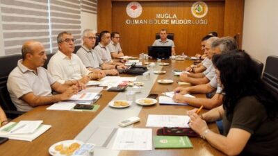 MUĞLA ORMAN BÖLGE MÜDÜRÜ MUSTAFA ÜLKÜDÜR BAŞKANLIĞINDA ÖNEMLİ BİR DEĞERLENDİRME