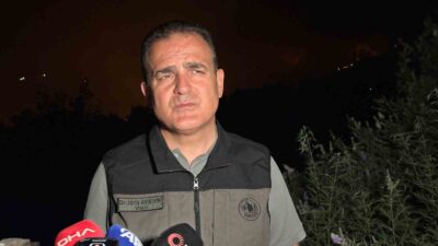 MİLAS SEKKÖY MAHALLESİNDE 15.145’DE BAŞLAYAN ORMAN YANGINI SONRASI SAKKÖY’E YAKIN