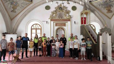 YAZ KUR’AN KURSU ÖĞRENCİLERİNE TRAFİK VE SUÇTAN KORUNMA EĞİTİMİ