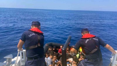 MUĞLA’NIN FETHİYE İLÇESİ AÇIKLARINDA YUNANİSTAN SAHİL GÜVENLİK UNSURLARI TARAFINDAN TÜRK