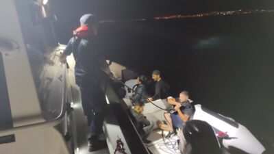 MUĞLA’NIN BODRUM İLÇESİNDE 3 OLAYDA TOPLAM 90 GÖÇMEN YAKALANIRKEN 1