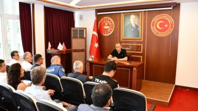 FETHİYE’DE ASAYİŞ TOPLANTISI YAPILDI