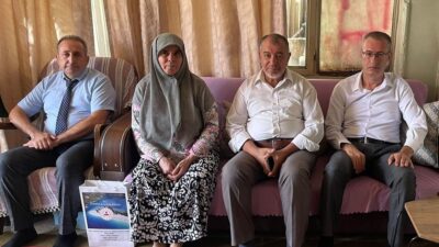 KAYMAKAM ERTAŞ, GAZİLERLE BİR ARAYA GELDİ