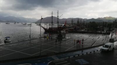 METEOROLOJİ UYARMIŞTI MARMARİS’TE GECE YARISINDAN BU YANA SAĞANAK ETKİLİ OLUYOR