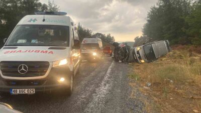 MUĞLA'DA PEŞ PEŞE TRAFİK KAZALARI: 1 ÖLÜ, 14 YARALI