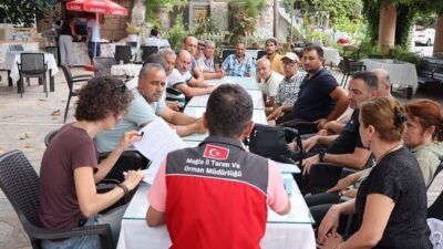 MUĞLA’DA TARIMSAL ÜRETİM PLANLAMASI TOPLANTILARI DEVAM EDİYOR