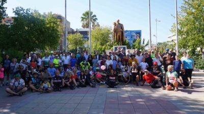 MUĞLA'NIN ORTACA İLÇESİNDE DÜZENLENEN 5. ASKIDA BİSİKLET ŞENLİĞİ İLE 30