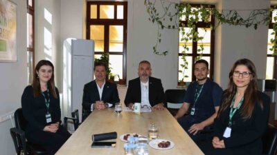 MUĞLA BÜYÜKŞEHİR BELEDİYE BAŞKANI AHMET ARAS, YEŞİLAY MUĞLA ŞUBESİ’Nİ ZİYARET