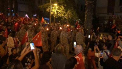 MUĞLA'NIN DATÇA İLÇESİNDE GÜN BOYU GERÇEKLEŞTİRİLEN 29 EKİM CUMHURİYET BAYRAMI