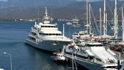 GÖZ KAMAŞTIRAN MEGA YAT ‘ECSTASEA’ FETHİYE’DE