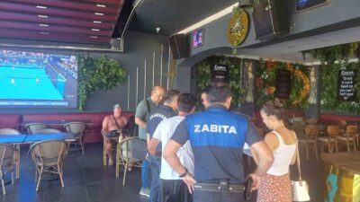 MUĞLA (İHA) - MARMARİS BELEDİYESİ ZABITA MÜDÜRLÜĞÜ İLGİLİ KURUMLARLA BİRLİKTE