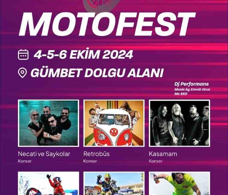 MOTOSİKLETLİLER BODRUM’DA BULUŞUYOR