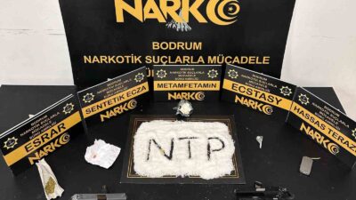 NARKOTİK KÖPEĞİ 'STARK'IN DESTEĞİYLE BODRUM VE MENTEŞE İLÇELERİNDE OPERASYON DÜZENLEYEN