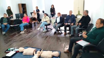 CUMHURBAŞKANLIĞI İLETİŞİM BAŞKANLIĞI MUĞLA BÖLGE MÜDÜRLÜĞÜ İLK YARDIM EĞİTİMİ BAŞLADI