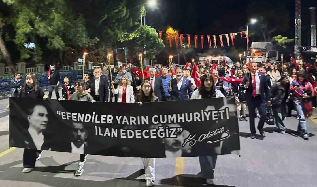 MUĞLA’DA CUMHURİYET COŞKUSU: TEK