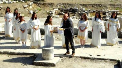 MUĞLA'DA ANTİK GEÇMİŞLE BULUŞMA STRATONİKEİA'DA 3 BİN 500 YILLIK ANAHTAR