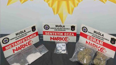 MUĞLA EMNİYET MÜDÜRLÜĞÜ NARKOTİK SUÇLARLA MÜCADELE ŞUBE MÜDÜRLÜĞÜ EKİPLERİNİN 4-7