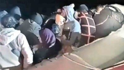 MUĞLA’NIN FETHİYE İLÇESİ AÇIKLARINDA HAREKET HALİNDEKİ LASTİK BOT İÇİNDE 16’SI