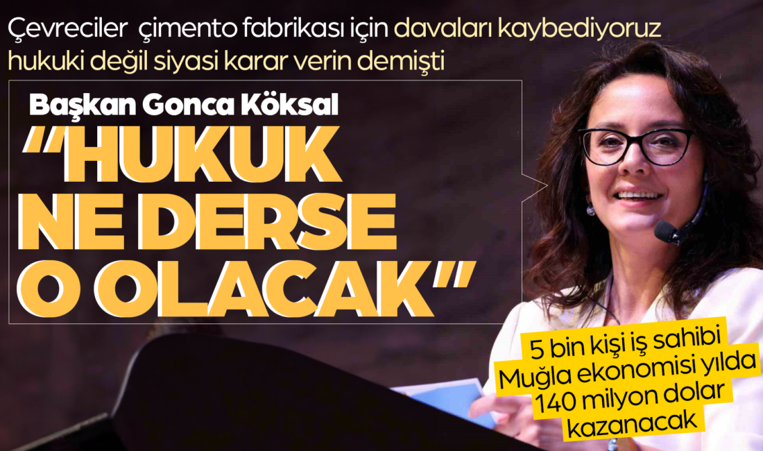 Menteşe Belediye Başkanı Gonca